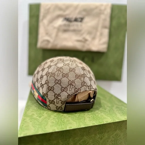 GUCCI x PALACE Canvas Baseball Hat - Picture 6 of 12